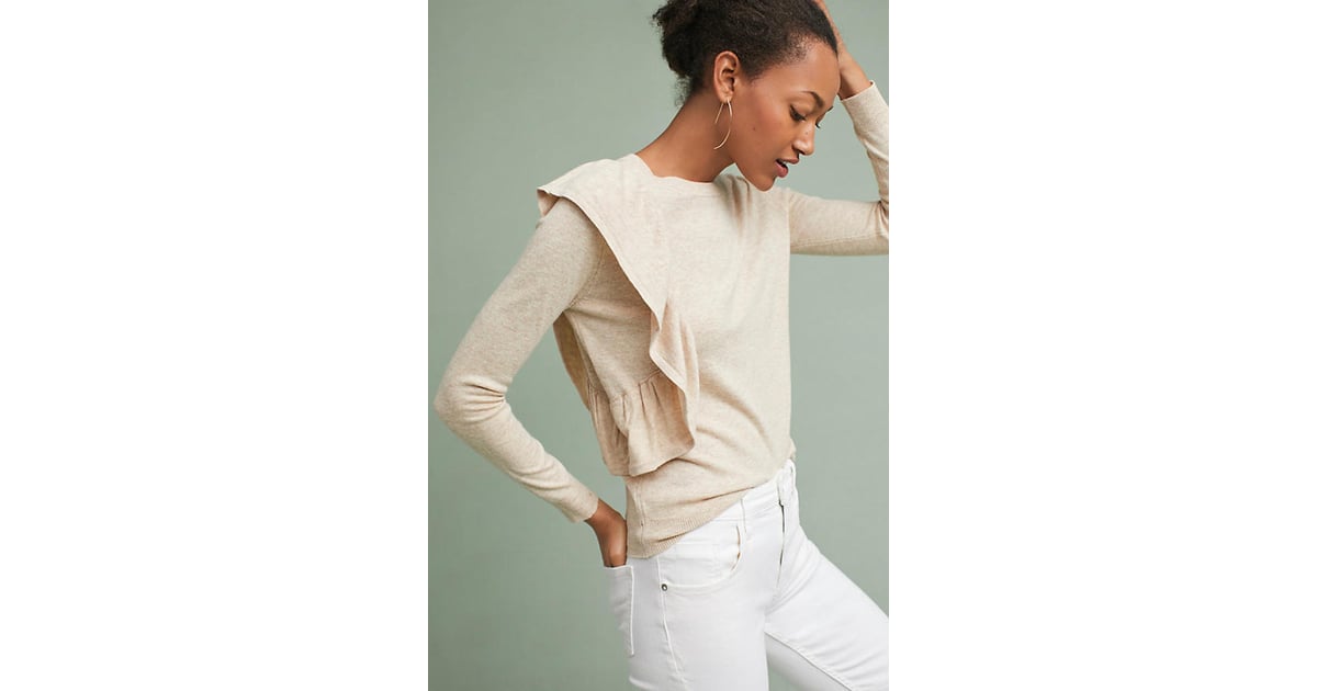 Anthropologie Moth Ruffle-Draped 