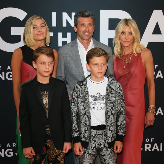 Patrick Dempsey Family at Racing in the Rain Premiere Photos