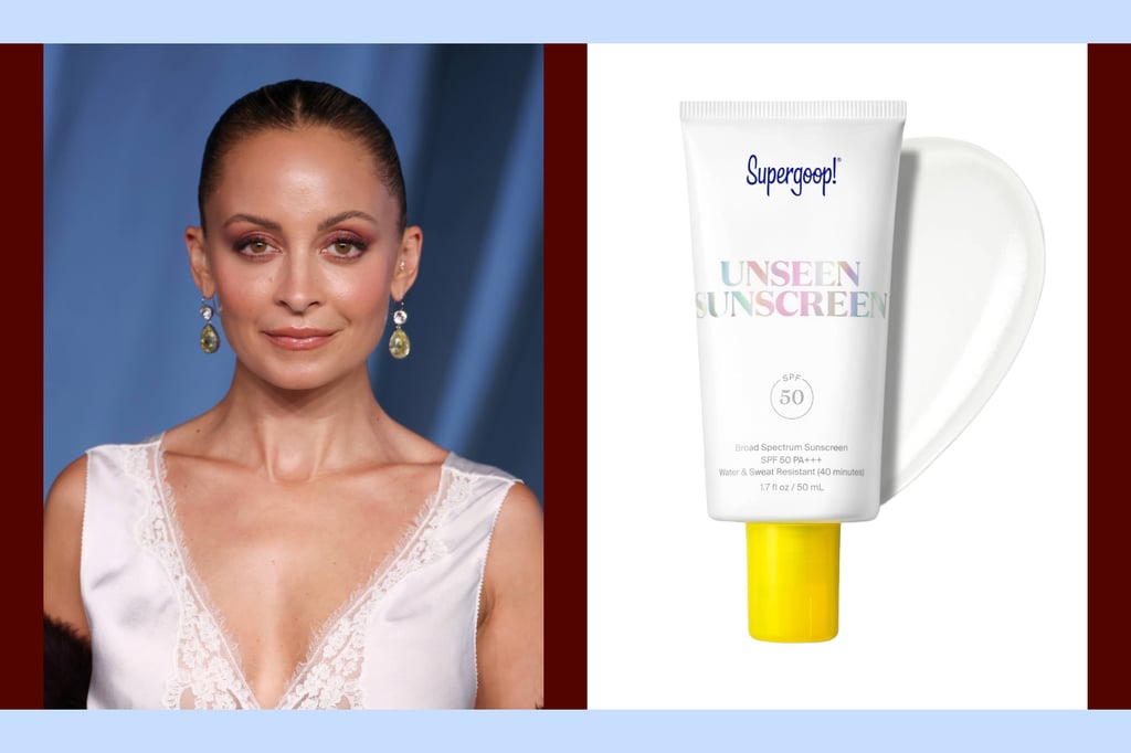 Supergoop! Unseen Clear Face Sunscreen SPF 50 ($35, originally $38)Supergoop's sunscreen is so good that even Nicole Richie uses it. "I deal with rosacea and it's very gentle on my skin," she told Popsugar in a previous interview. "It doesn't break me out, and it just overall feels very nice and lightweight." Its chemical-based formula provides SPF 40 protection and lasting hydration, minus the white cast.
