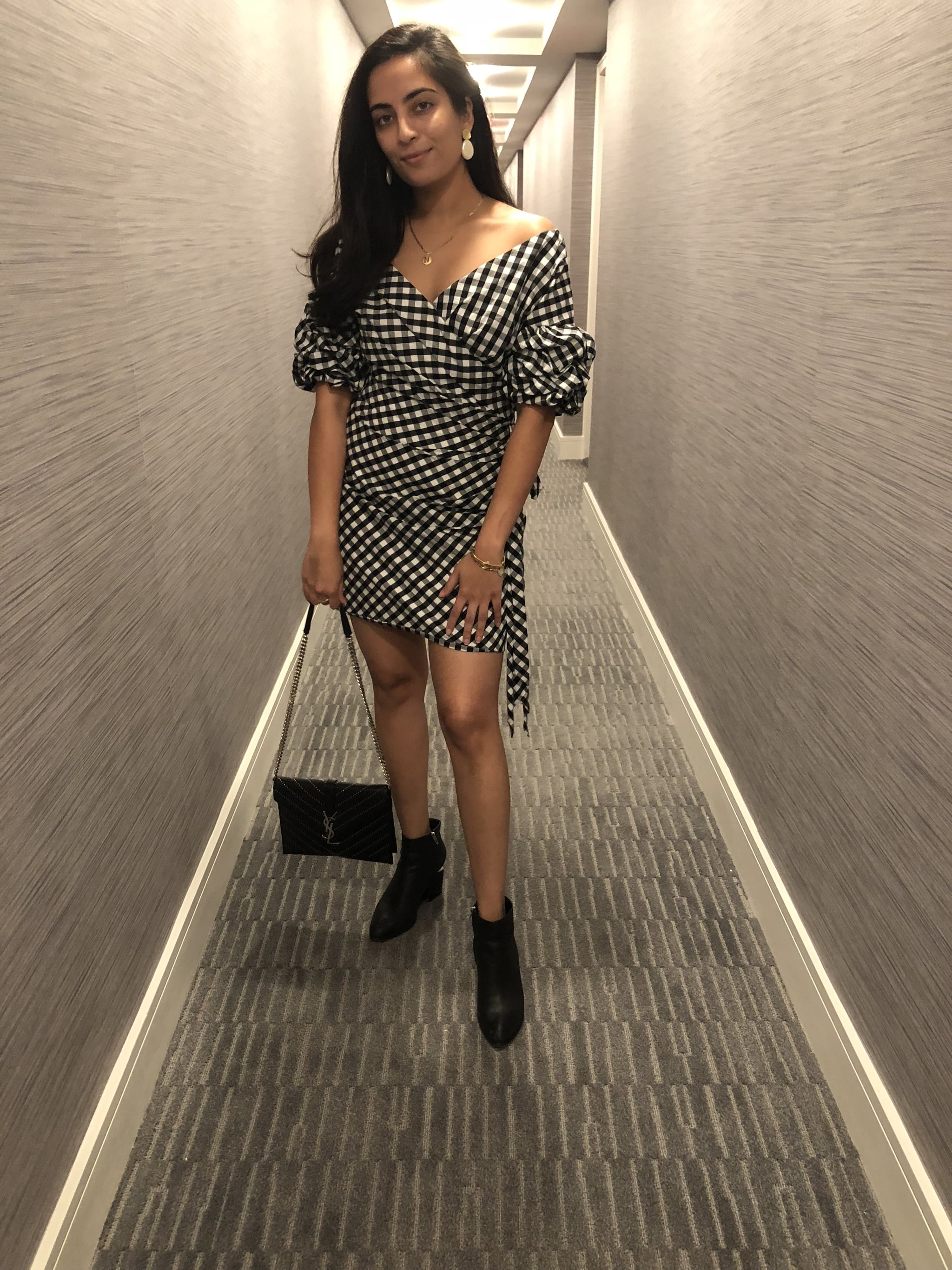 Gingham Dress At Fashion Week Popsugar Fashion Gingham Dress At Fashion Week Popsugar Fashion