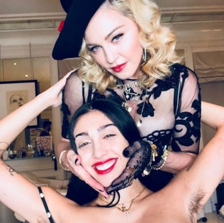 Lourdes Leon Armpit Hair on New Year's Eve 2018