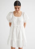 27 White Cotton Dresses For Frolicking on Warm Summer Days