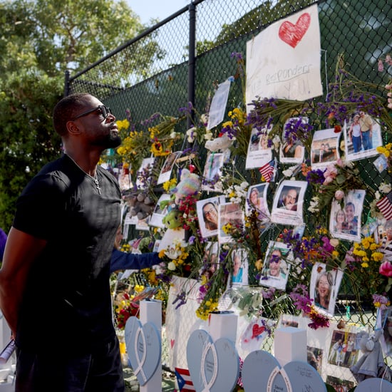 Dwyane Wade Visits Memorial Site of Miami Condo Collapse