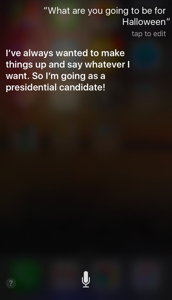 Of course, Siri is still keeping it sassy.