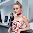 Lily-Rose Depp Stuns at Paris Fashion Week With Her Look-Alike Mom