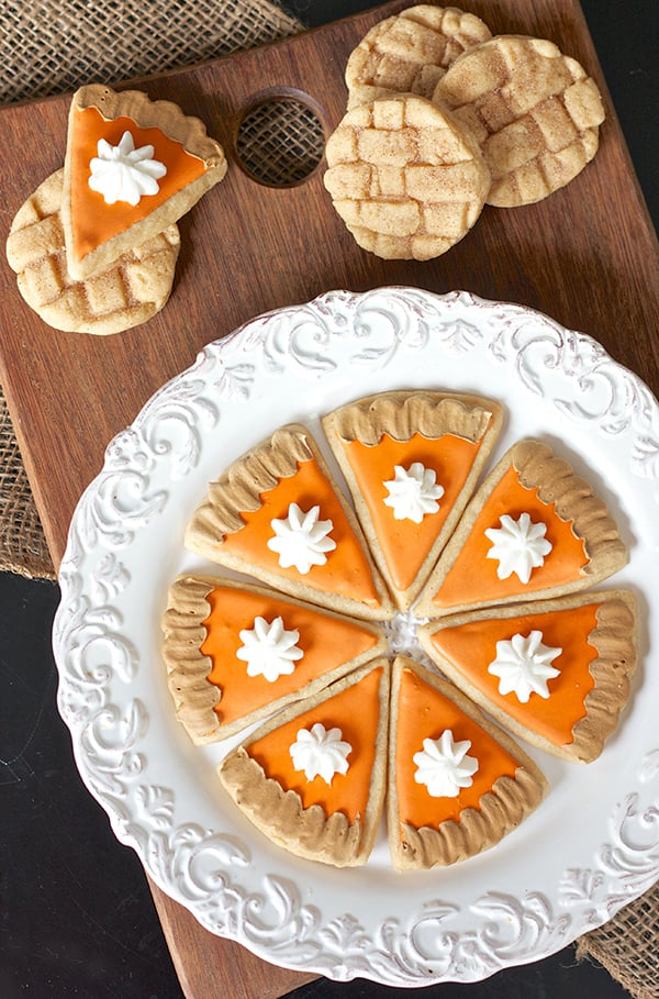 Pumpkin and Apple Pie Cookies | Thanksgiving Cakes, Cupcakes, and Cake ...