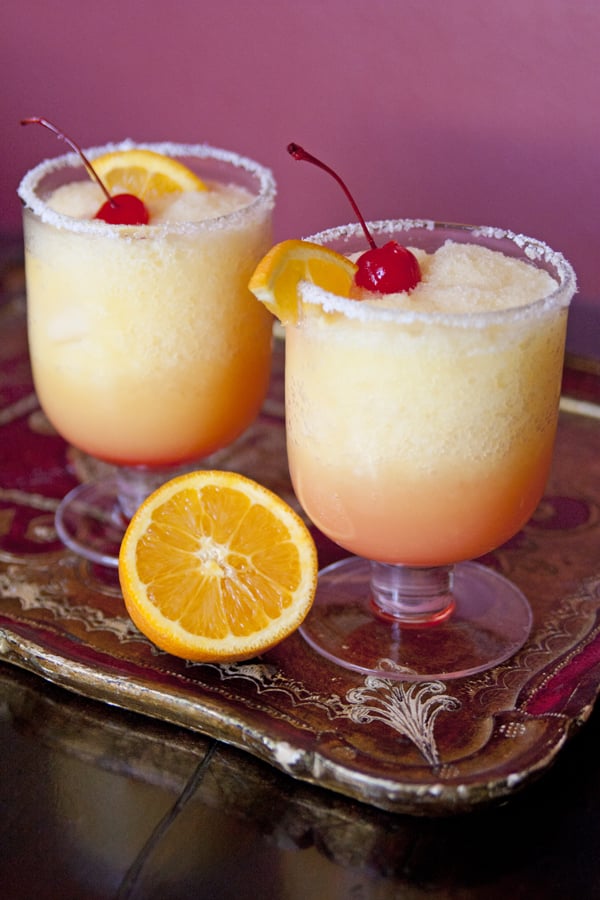 Frozen Sunrise Margarita