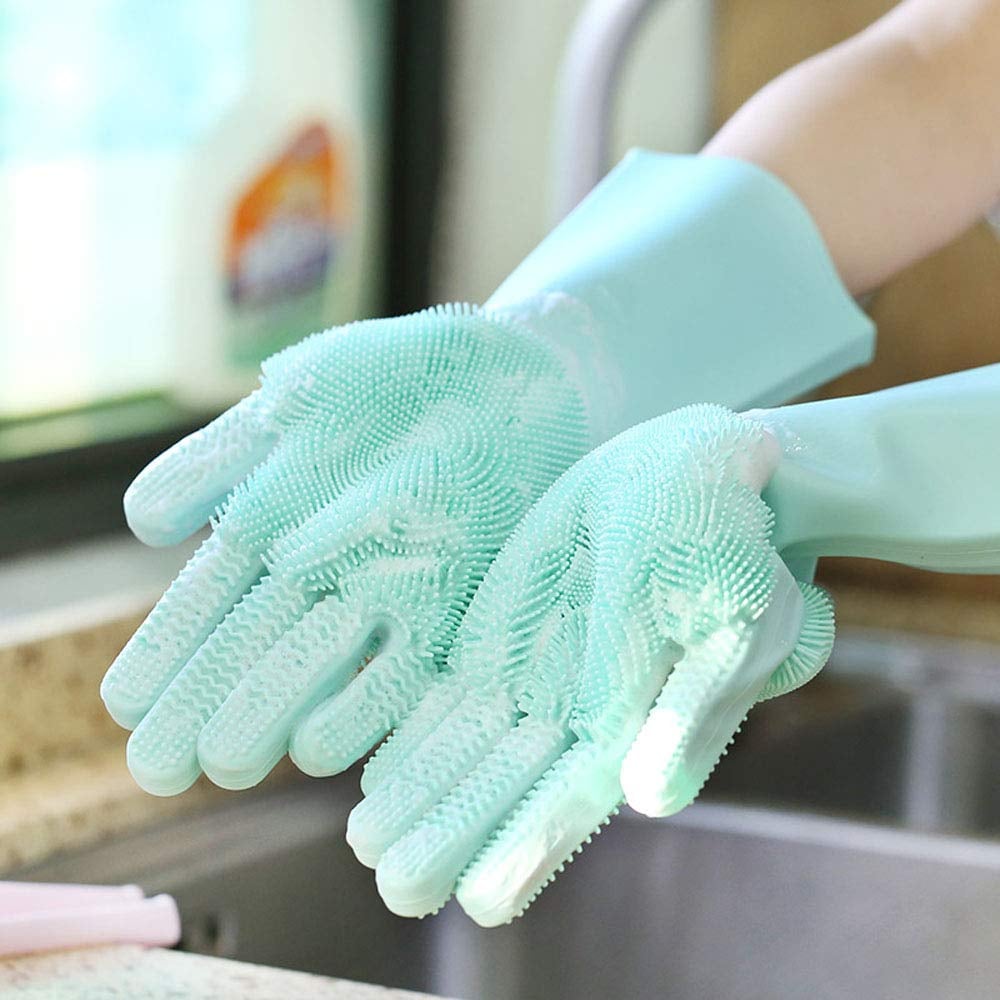 Hatsutec Magic Silicone Cleaning Gloves