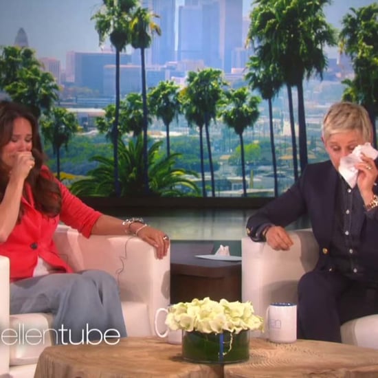 Ellen DeGeneres Cries on Show With Teacher