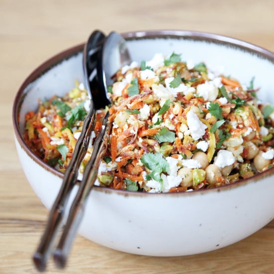 Carrot, Chickpea, and Feta Salad