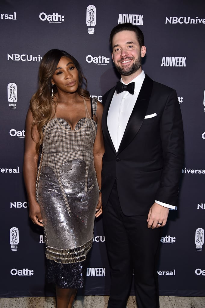 Serena Williams and Alexis Ohanian at Brand Genius Awards