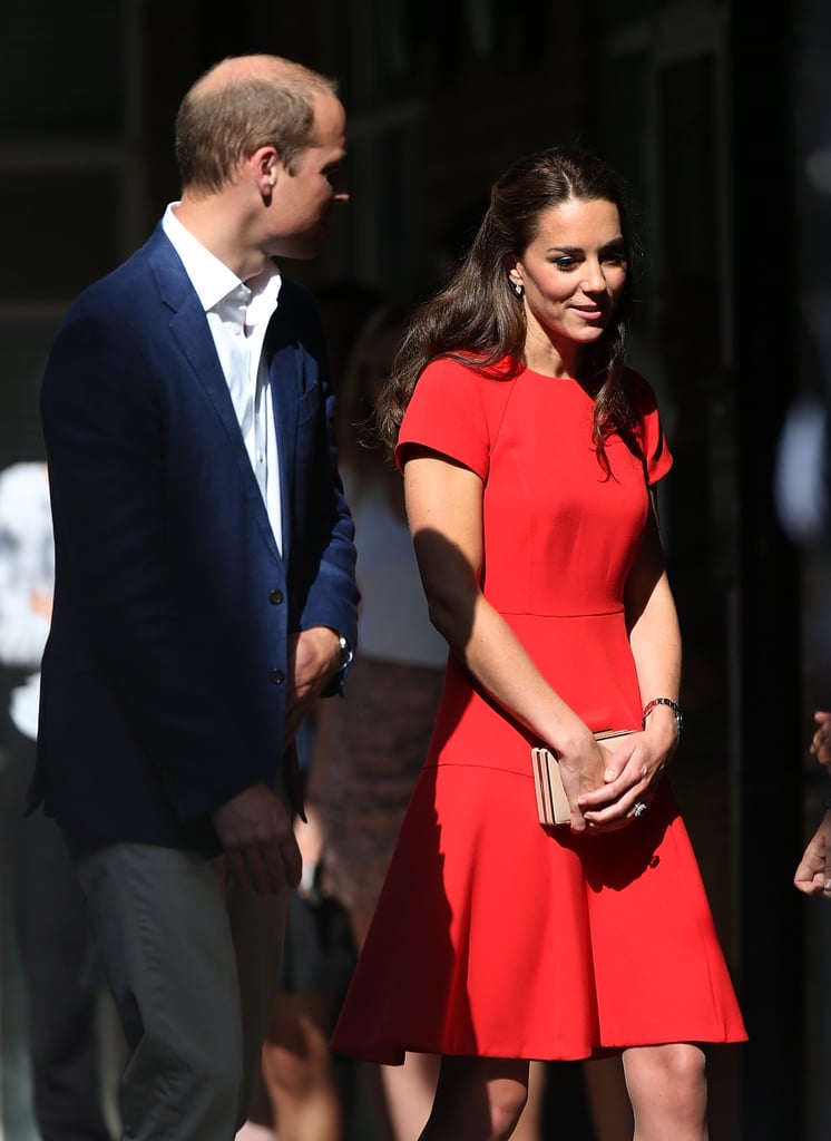 Prince William and Kate Middleton Out in London August 2016