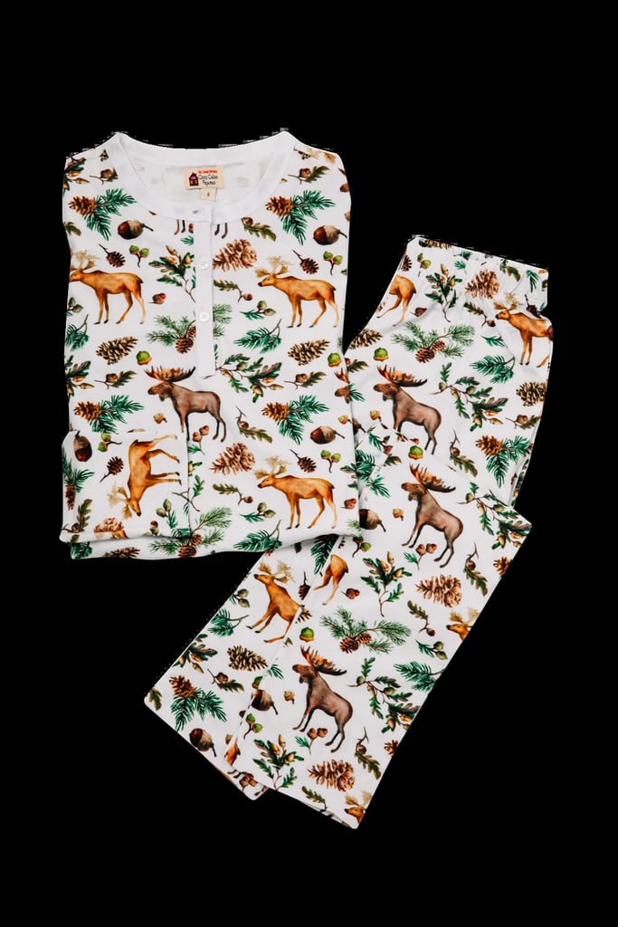 A Wintery Set: Kiel James Patrick Winter Moose Pajamas