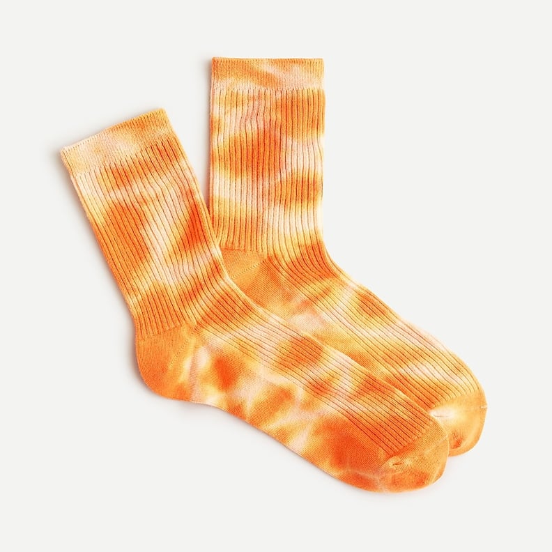 J.Crew Ankle Boot Socks in Tie-Dye