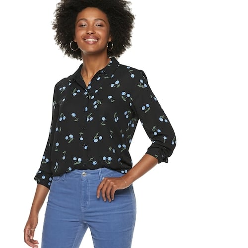 POPSUGAR Essential Button Down Shirt