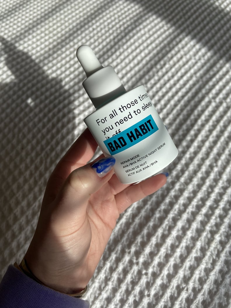 Bad Habit AHA BHA Creamy Cleanser and Night Serum Review PS UK Beauty