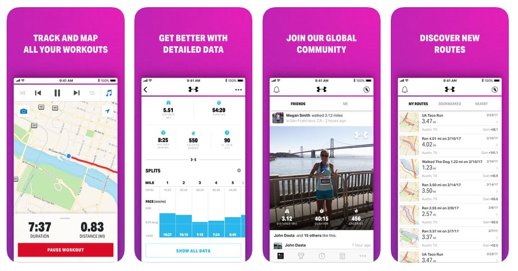 Walk With Map My Walk Map My Walk By Under Armour | The 7 Best Walking Apps To Help You Track  Your Steps And Get In Shape | Popsugar Fitness Photo 2