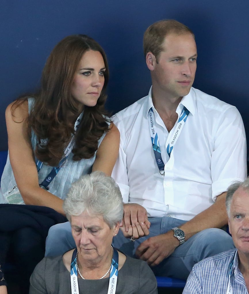 The Duke and Duchess of Cambridge at Commonwealth Games 2014