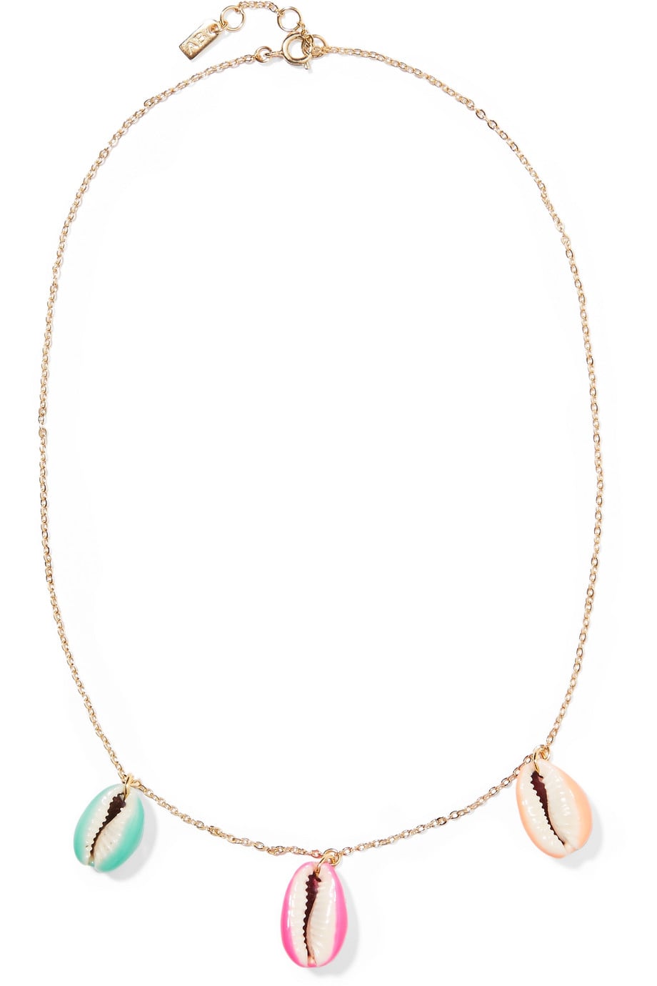 Aurelie bidermann shell necklace outlet