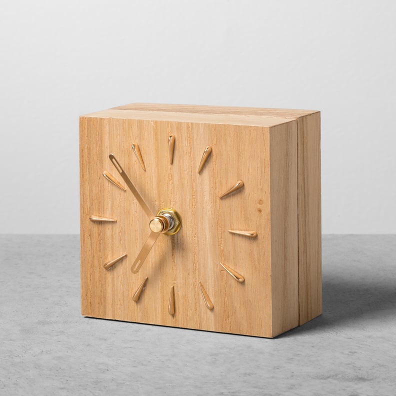 Hearth & Hand With Magnolia Woodgrain Clock