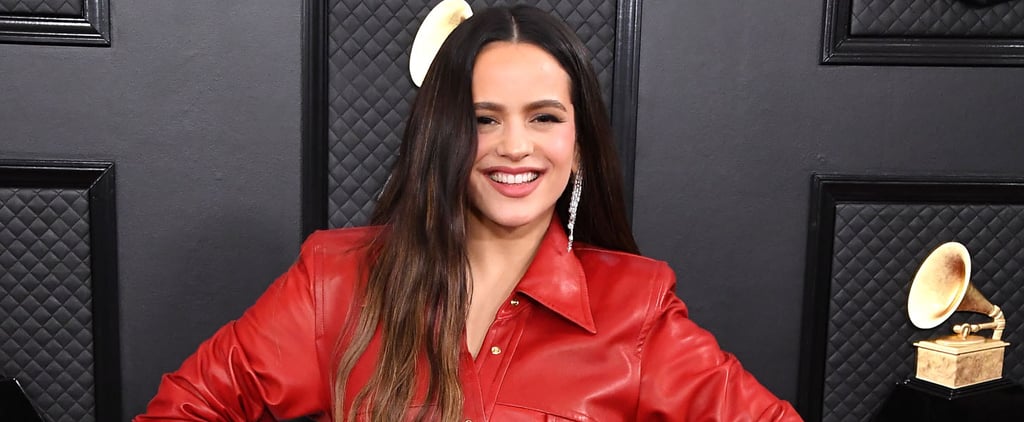 Rosalía Took a Page From Cher Horowitz's Sweater-Vest Handbook to Style This White Button-Up