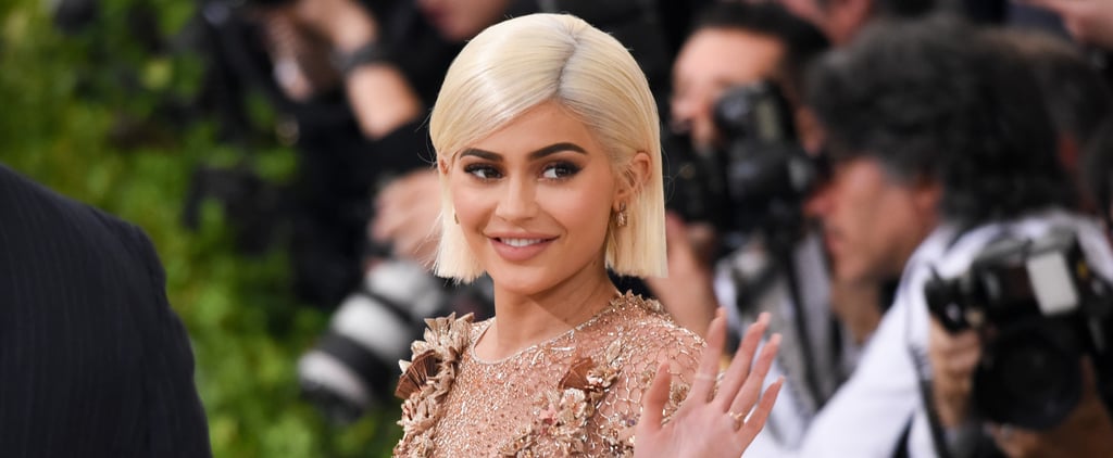 See Kylie Jenner's Dotted Neon French Twist Manicure