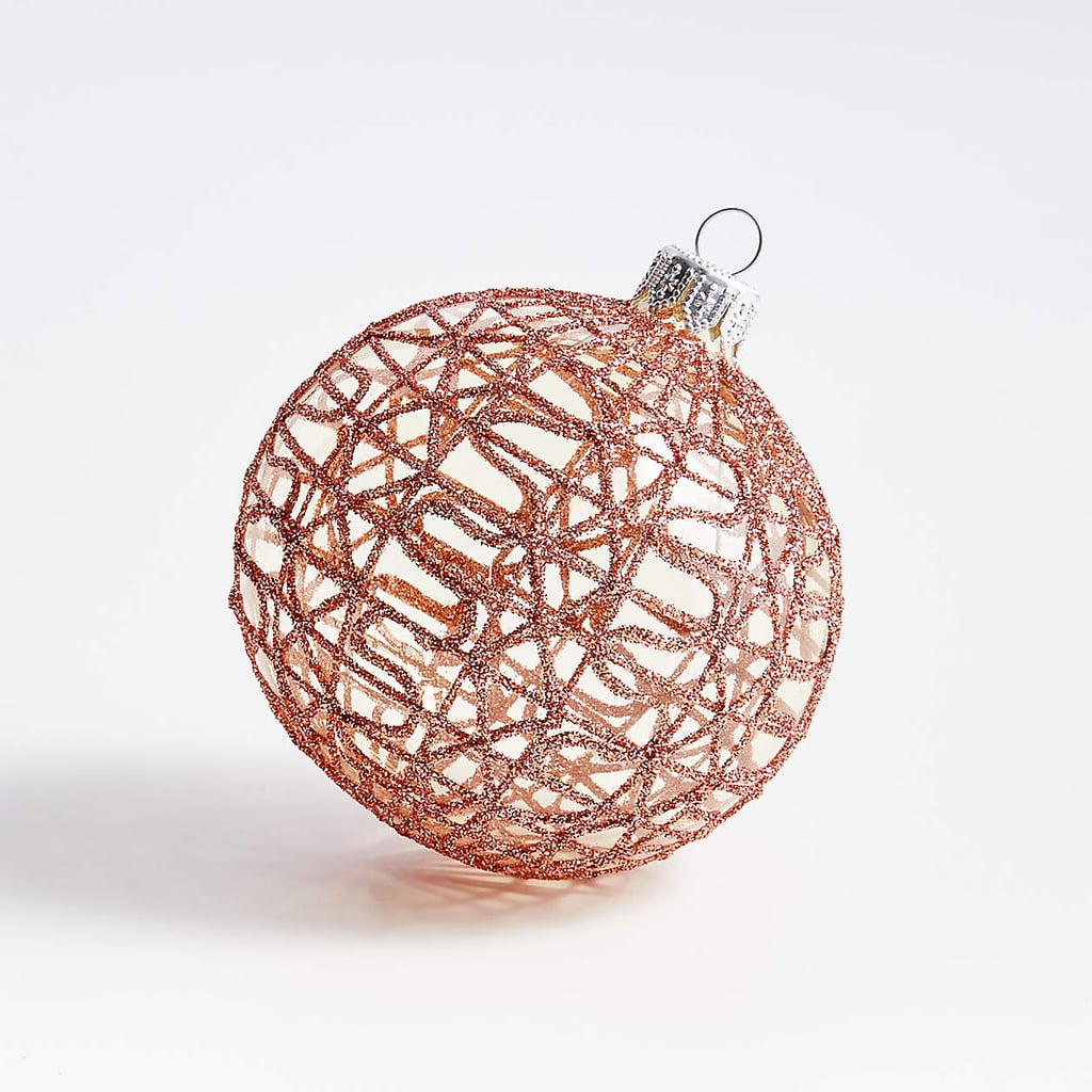 Blush Net Ball Ornament