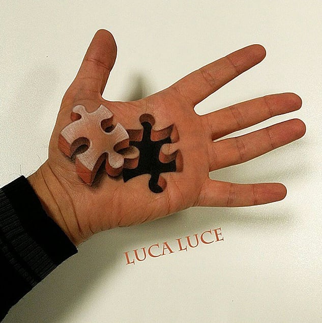 Well, at least the missing puzzle piece isn't lost.