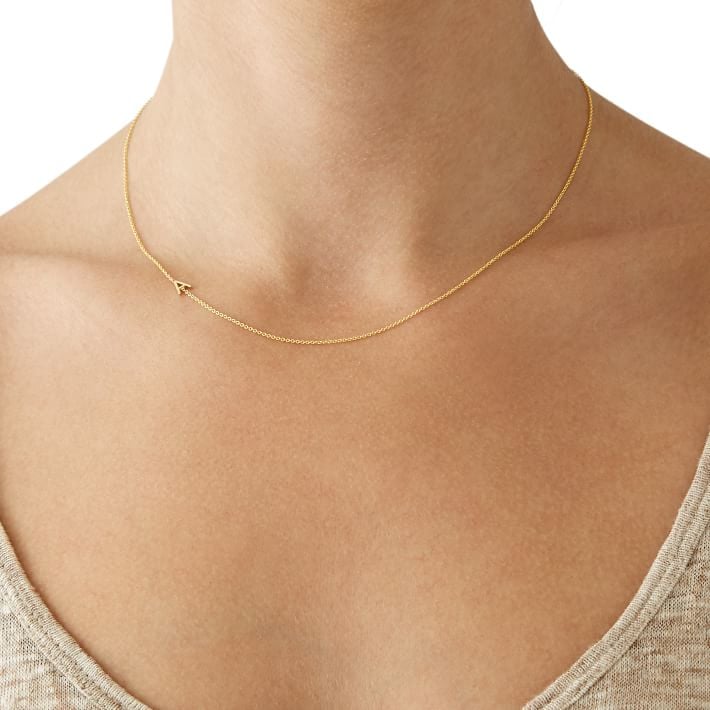 Maya Brenner Initial Necklace