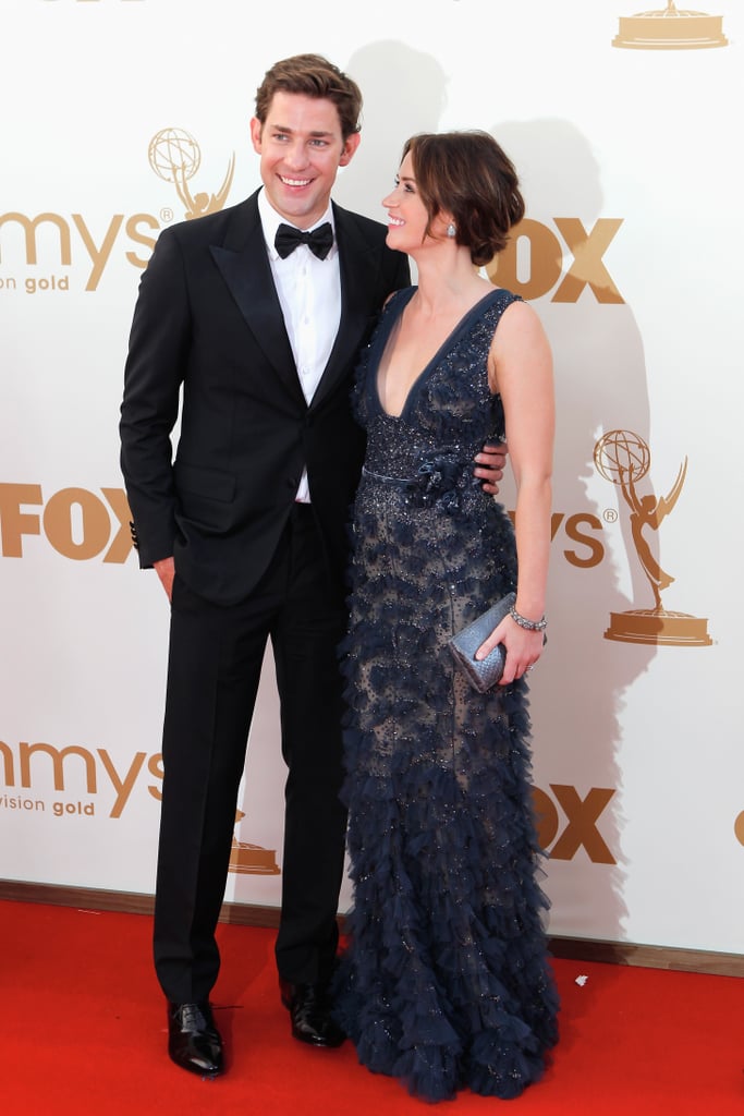 John Krasinski and Emily Blunt at the 2011 Emmy Awards