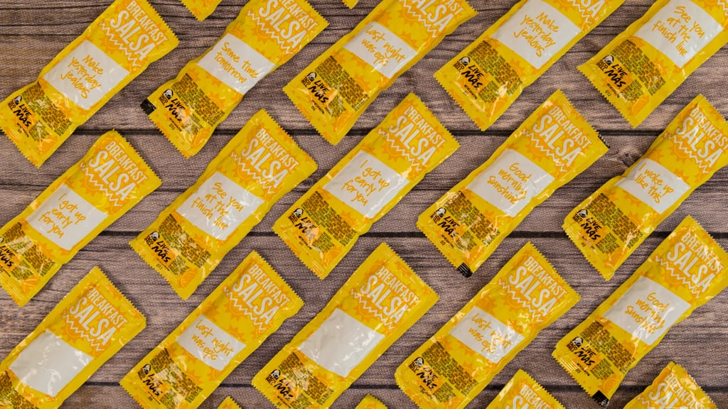 Taco Bell Breakfast Salsa POPSUGAR Food