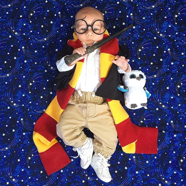 Noah's Halloween Countdown Photos 2015
