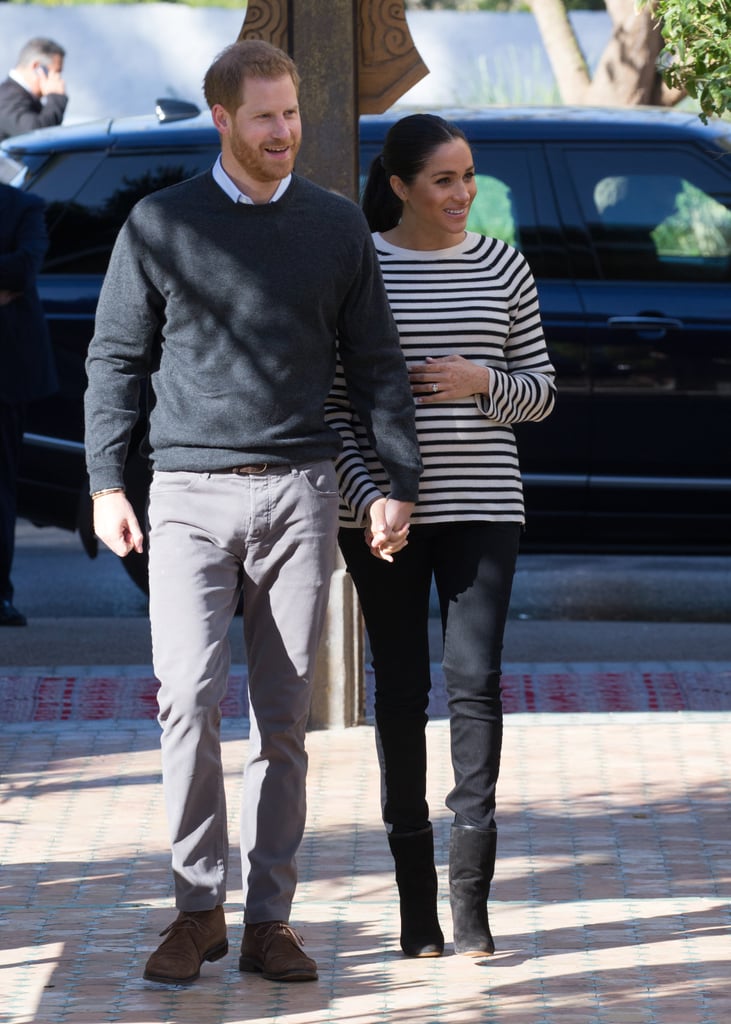 Prince Harry and Meghan Markle Holding Hands Pictures