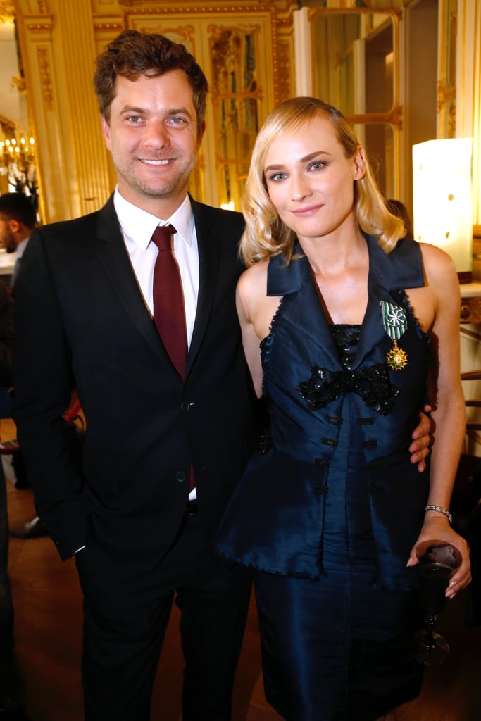 Joshua Jackson and Diane Kruger visited the minister of culture in Paris on Monday.