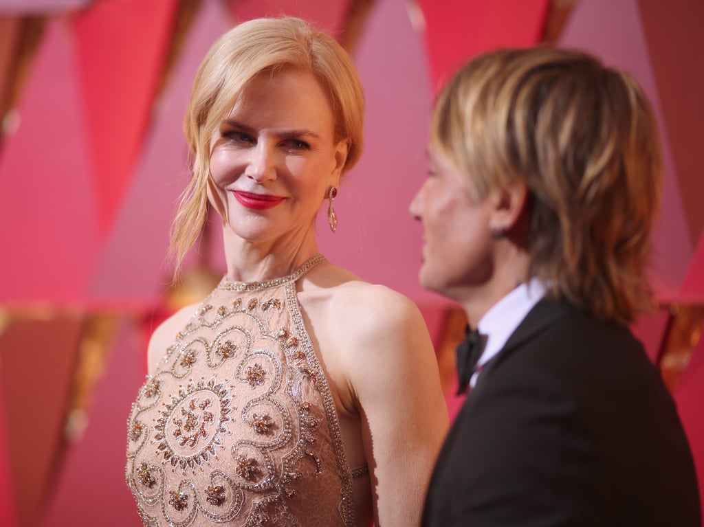 Nicole Kidman and Keith Urban at the 2017 Oscars