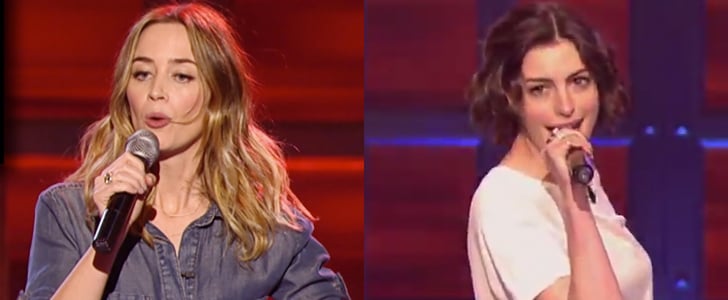 Emily Blunt and Anne Hathaway on Lip Sync Battle | Video