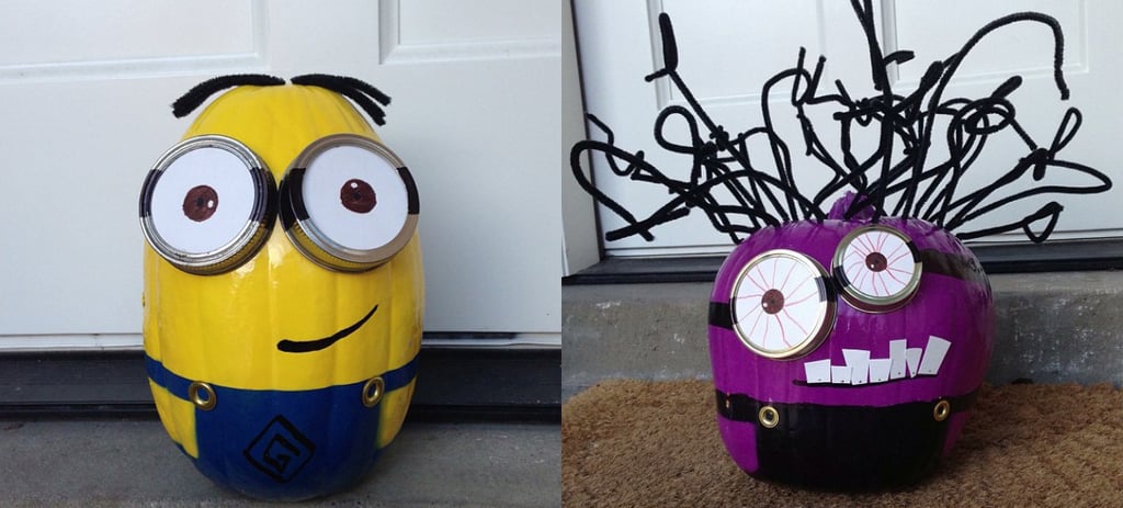 Minion Pumpkins | No-Carve Pumpkin Ideas For Kids From Pinterest ...