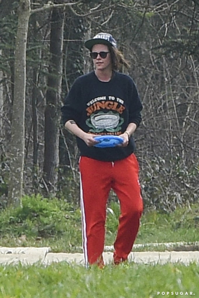 Kristen Stewart and Soko Playing in the Park Pictures 2016