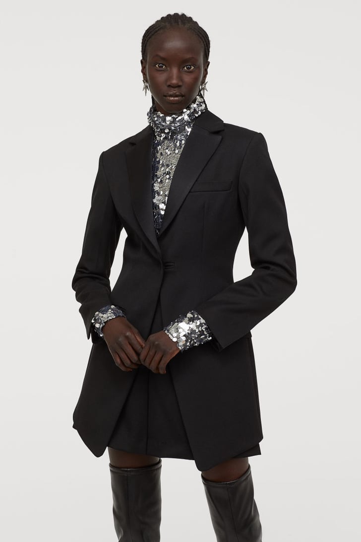 wool blend shacket hm