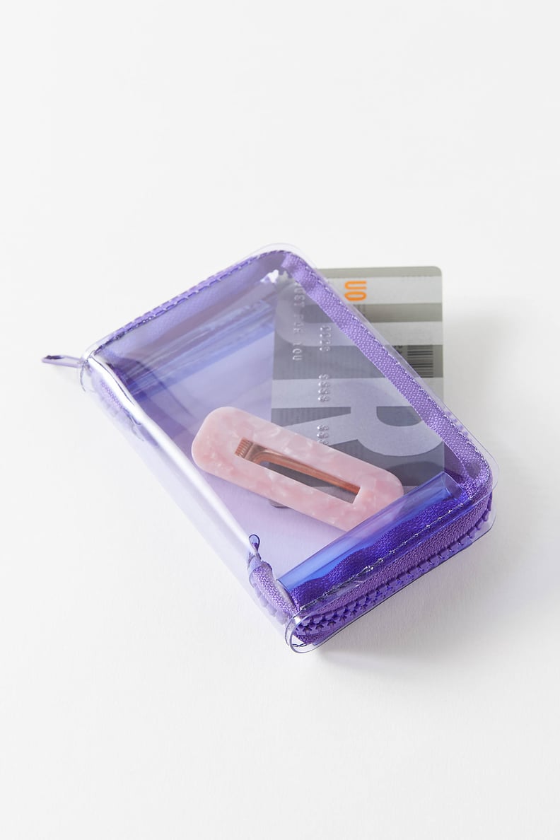 Clear Zip Wallet