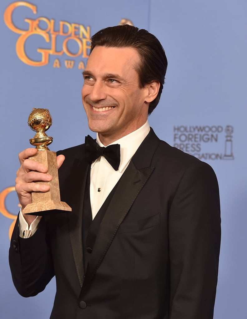 Jon Hamm Accepting For Best Actor in a Television Drama