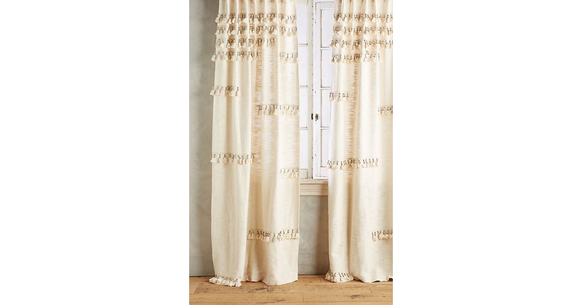 Anthropologie Milly Curtain How to Decorate a Small Apartment on a