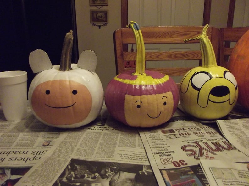 Finn, Princess Bubblegum, and Jake From Adventure Time