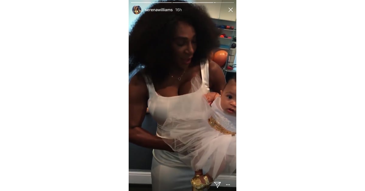 Serena Williams And Alexis Ohanian Jr Twinning On Instagram Popsugar Celebrity Photo 5