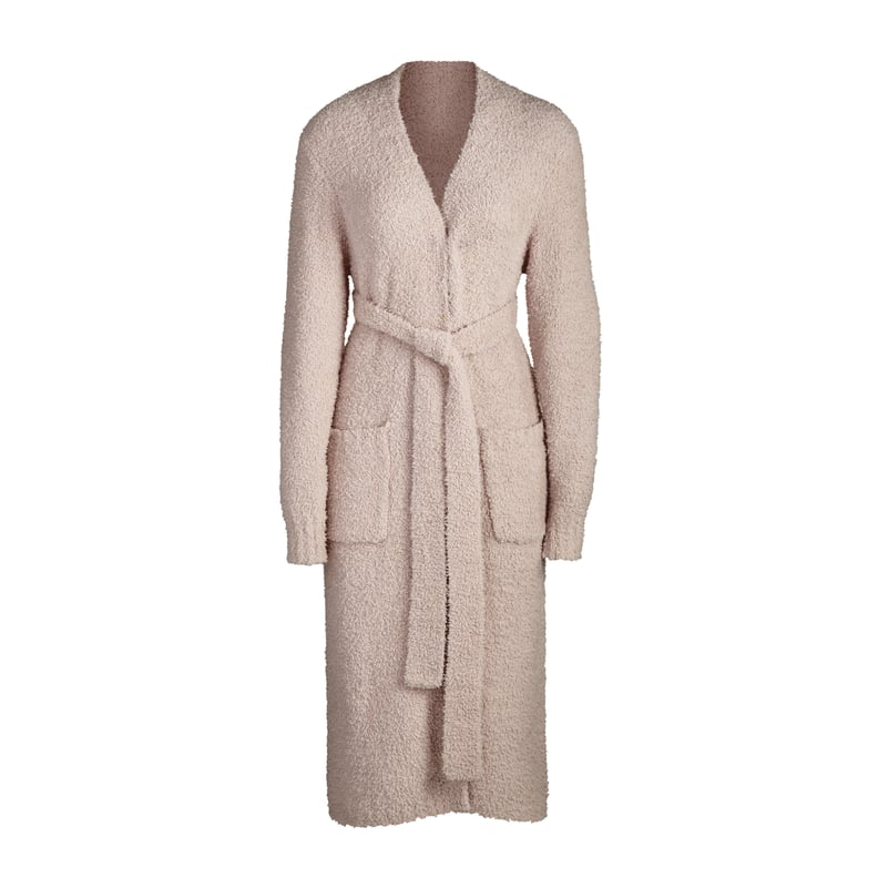 Kim Kardashian Skims Cozy Collection Knit Robe — Stone