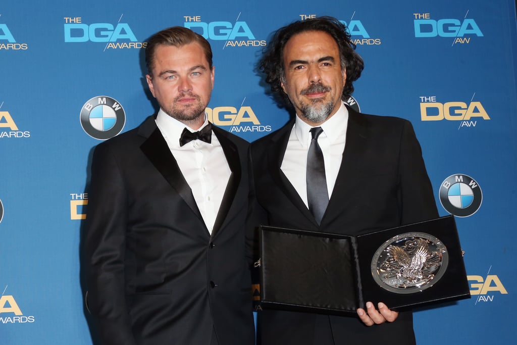 Pictured: Leonardo DiCaprio and Alejandro González Iñárritu