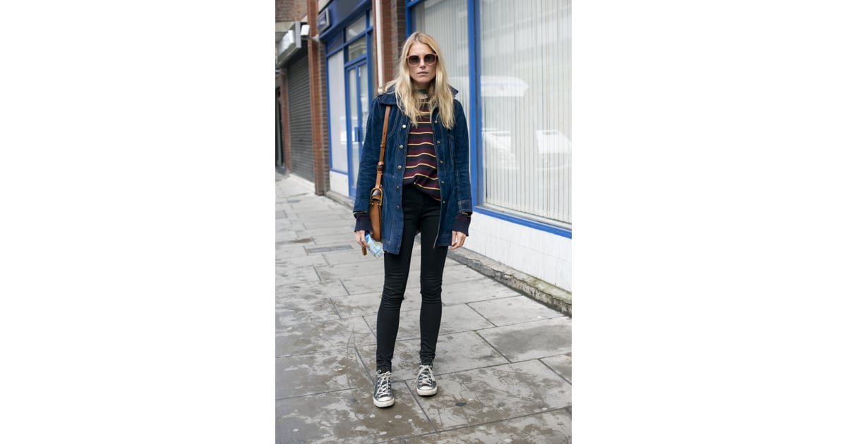 Your Converse Keep Things Laid-Back | Most Popular Fashion Week Outfit ...