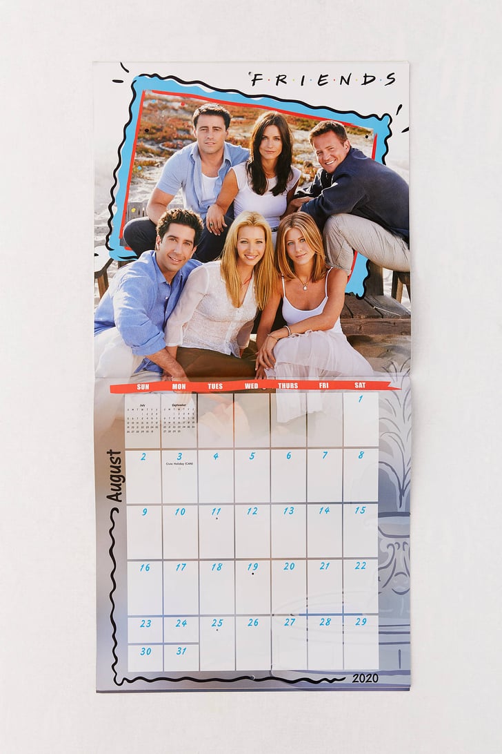 2020 Friends 12Month Wall Calendar The Best Gift Ideas For Women in