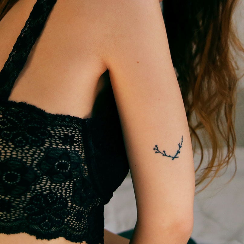 Temporary Tattoos Celebrity Inspired Henna Fake Stick On Tattoos
