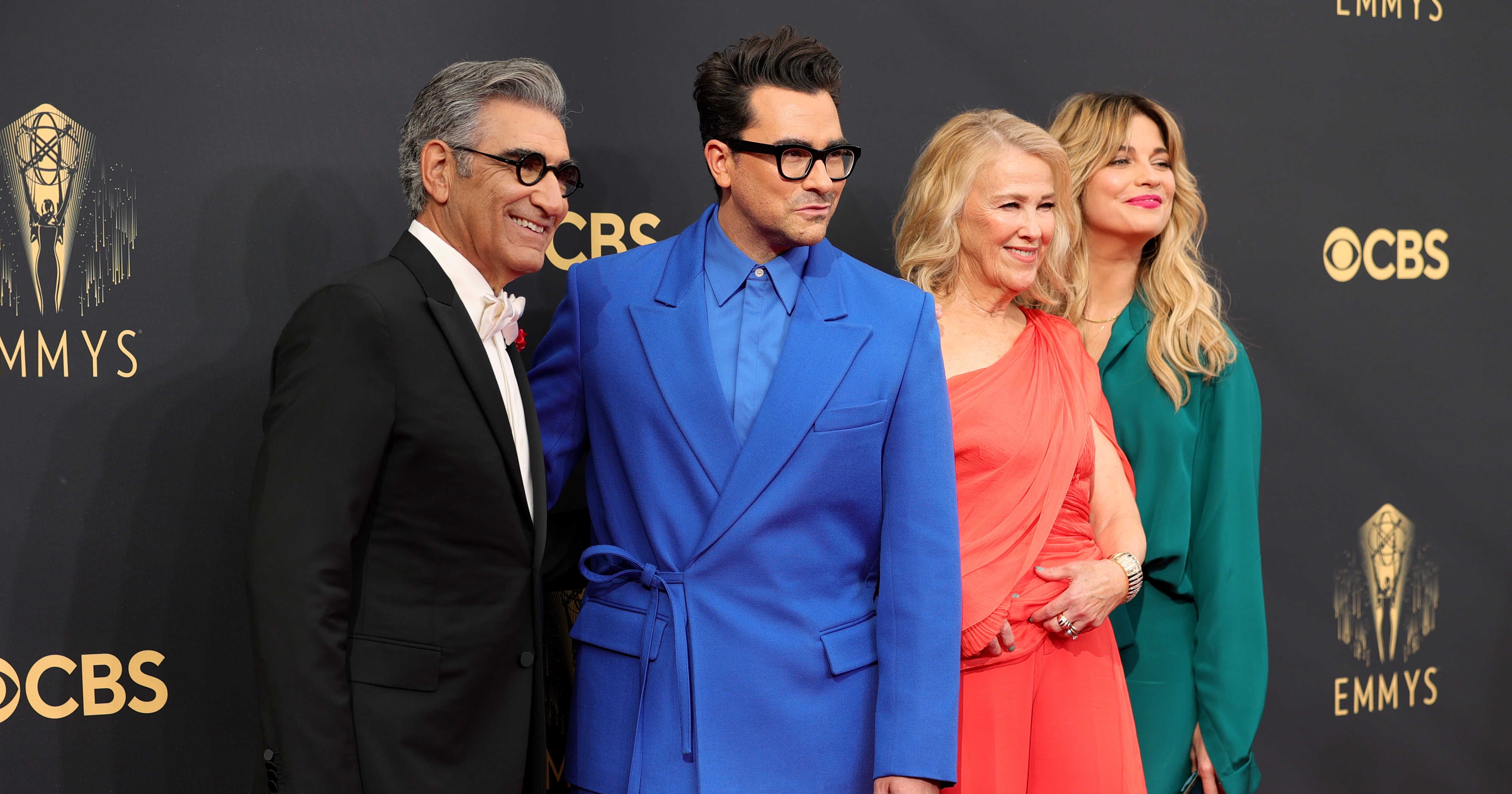 The Schitt's Creek Cast Had a Sweet Reunion at the Emmys POPSUGAR